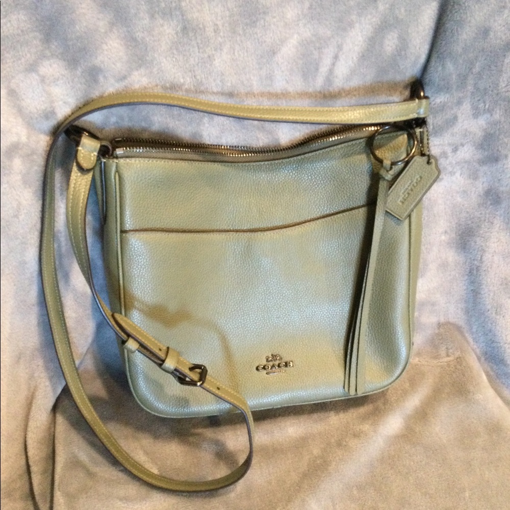 Coach Chaise Crossbody Green NWOT